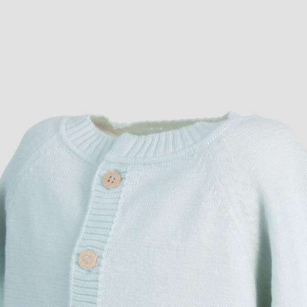 BAMBOOM Cardigan Bimbo - OCEAN BLU | 3 mesi - immagine 3