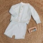 BAMBOOM Cardigan Bimbo - OCEAN BLU | 3 mesi - immagine 2