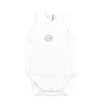 BAMBOOM Body bambino canottiera 6M | WHITE