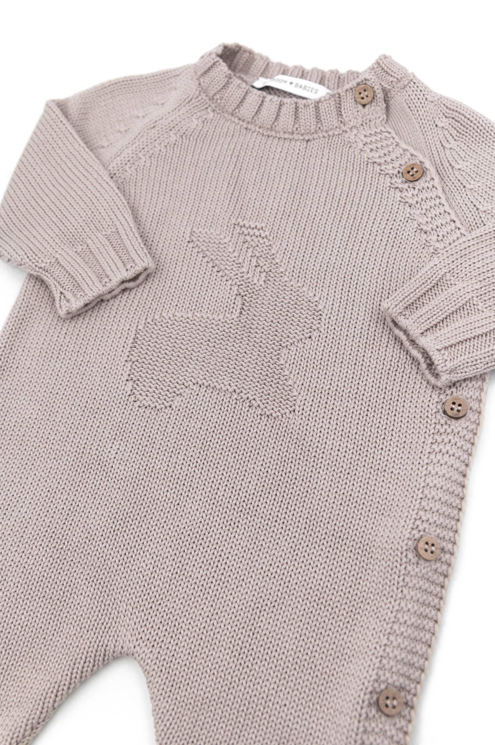 Tutina Apertura Laterale con Coniglio Cammello 33 – Bamboom 1-3 Mesi - immagine 2