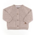 Cardigan Ajour Bimba Cammello 33 – Bamboom