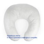 Cuscino Allattamento Sfoderabile Azzurro – Comodità, Ergonomia e Igiene - immagine 3
