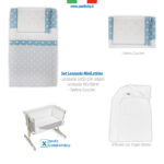 PAMBABY Set Lenzuola Mini Culla 3pz | Stella cielo - immagine 2