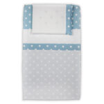 PAMBABY Set Lenzuola Mini Culla 3pz | Stella cielo