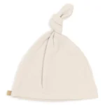 Cappellino Neonato con Nodo Pure Warm White 128 – Bamboom