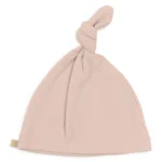 Cappellino Neonato con Nodo Pure Vintage Pink 341 – Bamboom