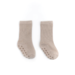 BAMBOOM Calza Antiscivolo in Bambù 6-12M | SABBIA