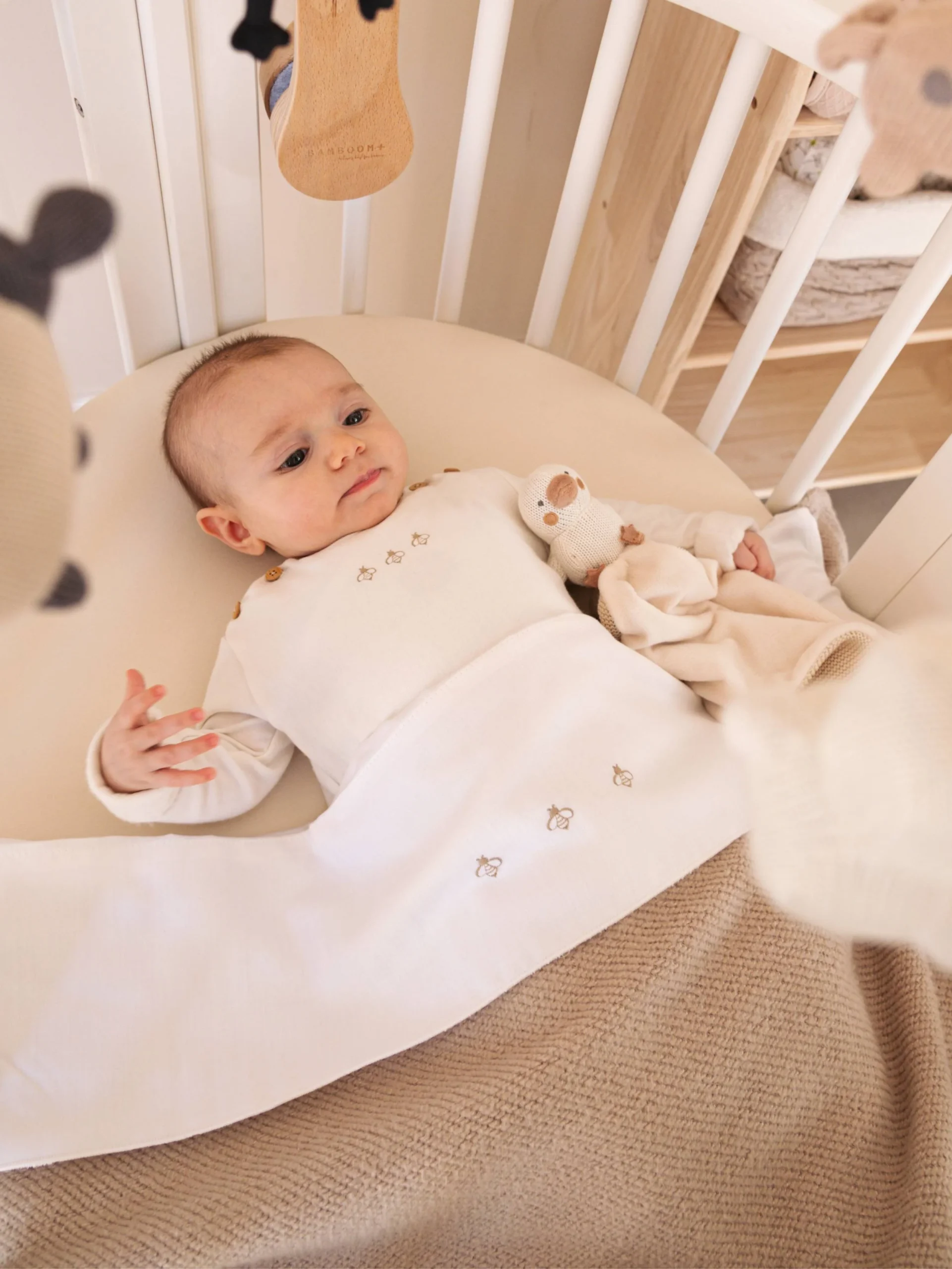 Doudou Paperella Warm White 128 – Bamboom - immagine 2