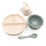 Dinner Set Silicone Animal Friends 236 – Bamboom
