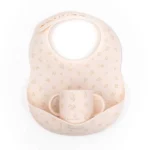 Bavaglino Silicone con Tazza Tulips 204 – Bamboom