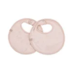 Set Bavaglino Waffle 2 Pezzi Vintage Pink 341 – Bamboom