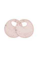 Set Bavaglino Waffle 2 Pezzi Vintage Pink 341 – Bamboom