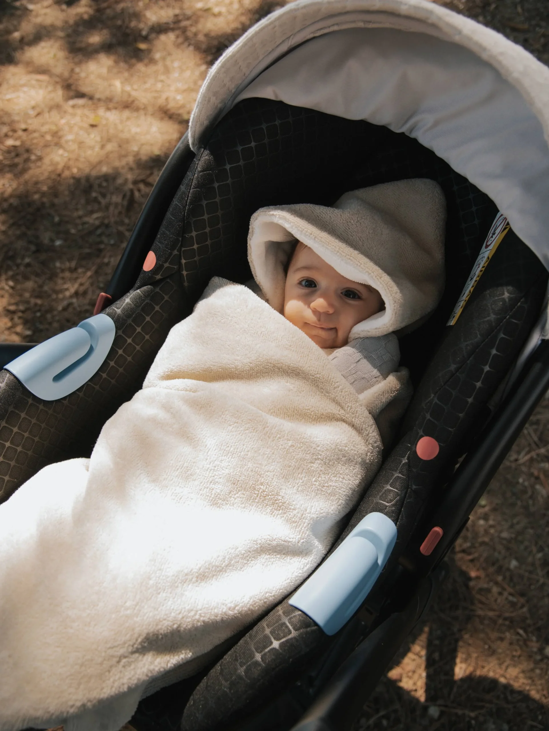Copertina Wrap Cappuccio Sand 10 – Bamboom - immagine 2