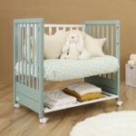 Cuoricini AVANT sistema evolutivo culla lettino VERDE-BIANCO + Materasso OMAGGIO - immagine 2