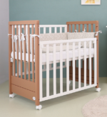 Cuoricini AVANT sistema evolutivo culla lettino MOKA-BIANCO + Materasso OMAGGIO - immagine 9