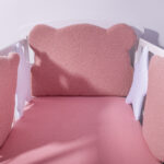 SET CUSCINI PARACOLPI COMPONIBILE Teddy Rosa