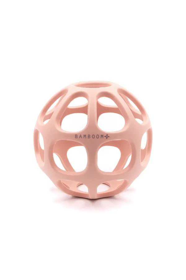 Massaggiagengive a Pallina in Silicone Rosa 04 – Bamboom - immagine 2