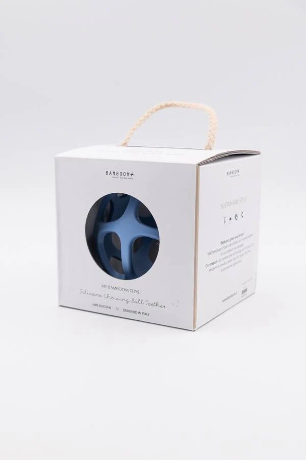 Massaggiagengive a Pallina in Silicone Blu 07 – Bamboom - immagine 3