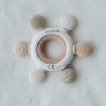 Massaggiagengive legno & silicone Timone Panna