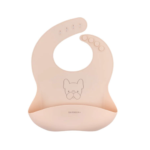 BAMBOOM Bib Bavaglino in silicone | ROSA