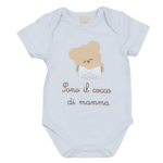 NANAN Body "Sono Il Cocco Di Mamma" 01M | AZZURRO