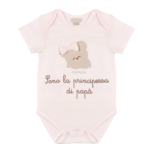 NANAN Body "Sono La Principessa Di Papà" 03M | ROSA