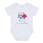 NANAN Body "My Dad Is A Superhero" 03M | BIANCO