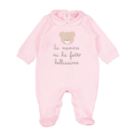 NANAN Tutina "Mamma mi ha fatto bellissima" 03M | ROSA
