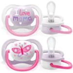 AVENT 2 Succhietti Ultra Air 0-6m | FEMMINA MAMA