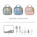 Beauty Set Per La Cura Del Bambino Con Termometro Digitale - Azzurro - immagine 2