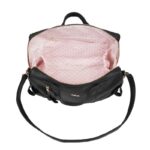 NANAN Borsa passeggio c/fasciatoio nero - immagine 2