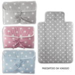 PAMBABY FASCIATOIO da viaggio in cotone | ROSA - immagine 3