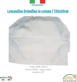 Lenzuola Asilo Nido in Cotone 100%  2pz con Personalizzazione Gratuita - immagine 3