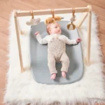 Nattou materassino fasciatoio cambio softy Grigio | 70 cm - immagine 3