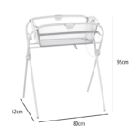 Stand-supporto + vasca da bagno Oasis - immagine 7