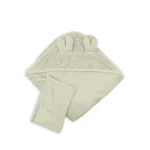 Asciugamano con Cappuccio Bamboom Oyster Grey